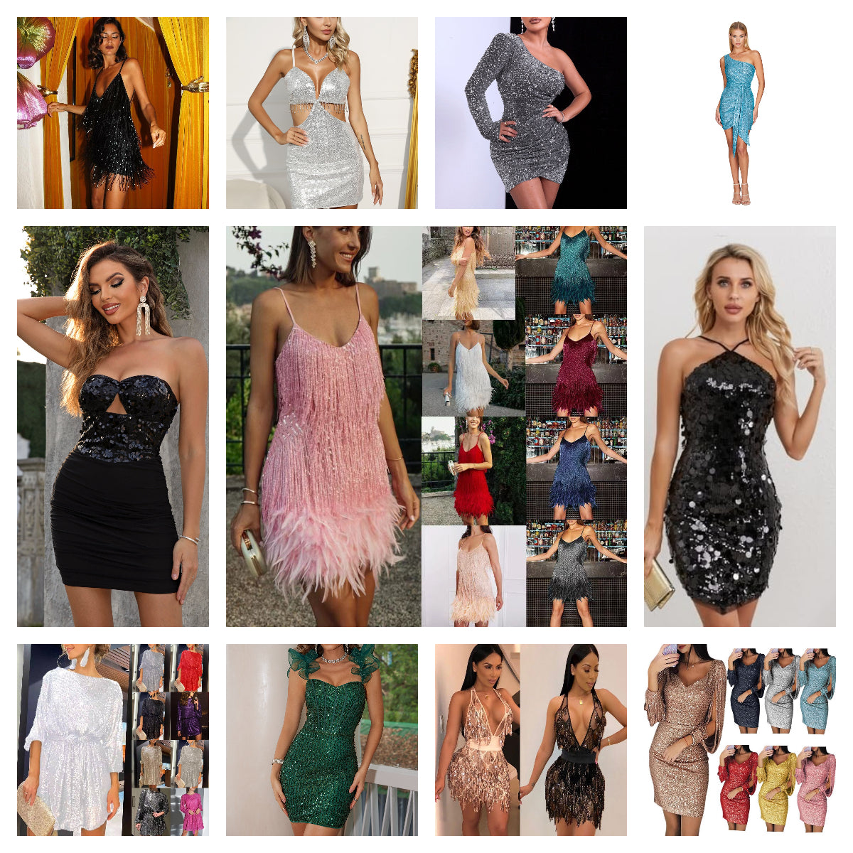 Short Gown Dress Mixed Wholesale