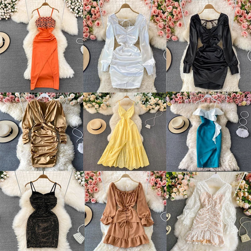 Mystery Dress Box – Pick Your Styles After Order | IG Looks from Factory Stock & Showroom Samples