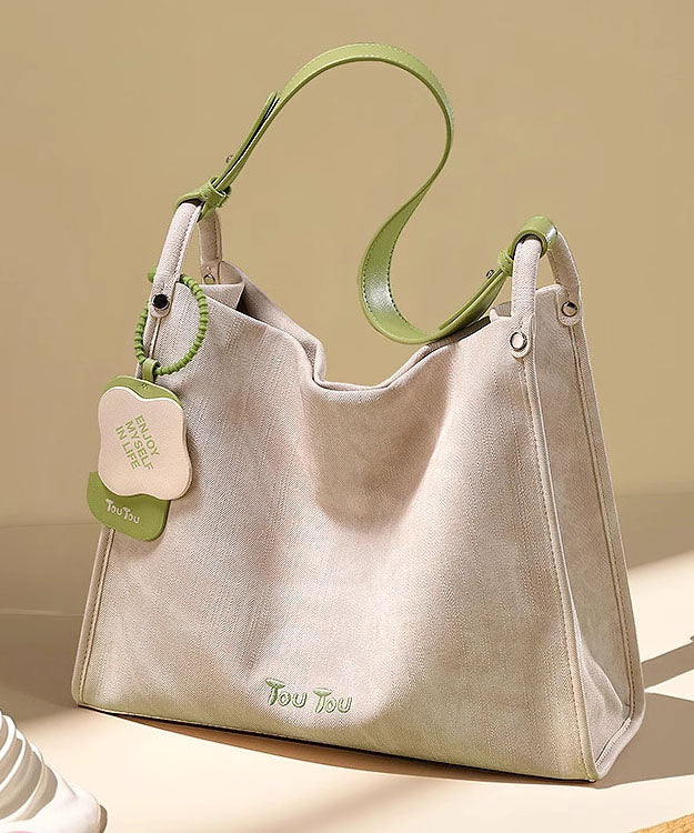Capacity Versatile Bag Shoulder White 2025 New Large