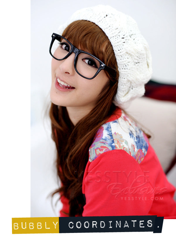 Knit Cable Beret
