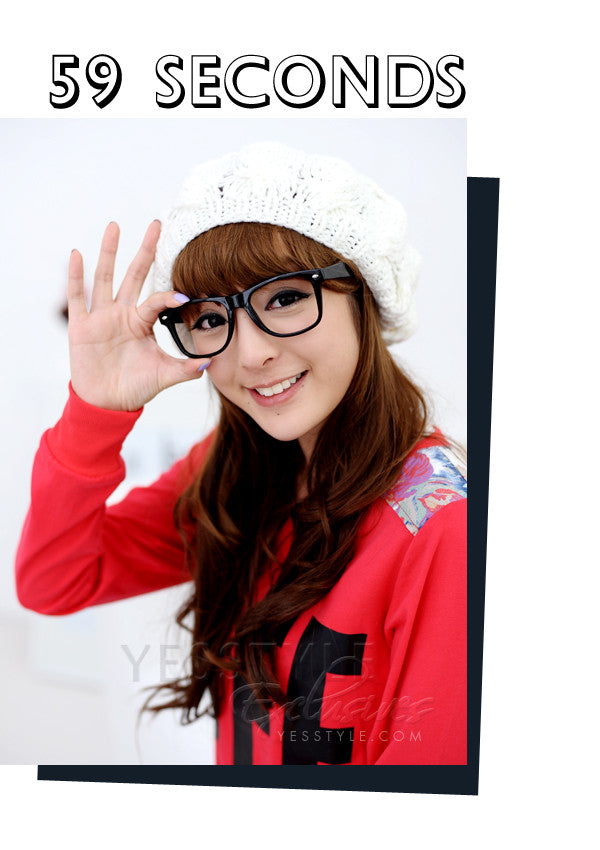 Knit Cable Beret
