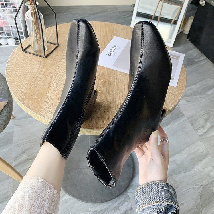 Heel Booties Block