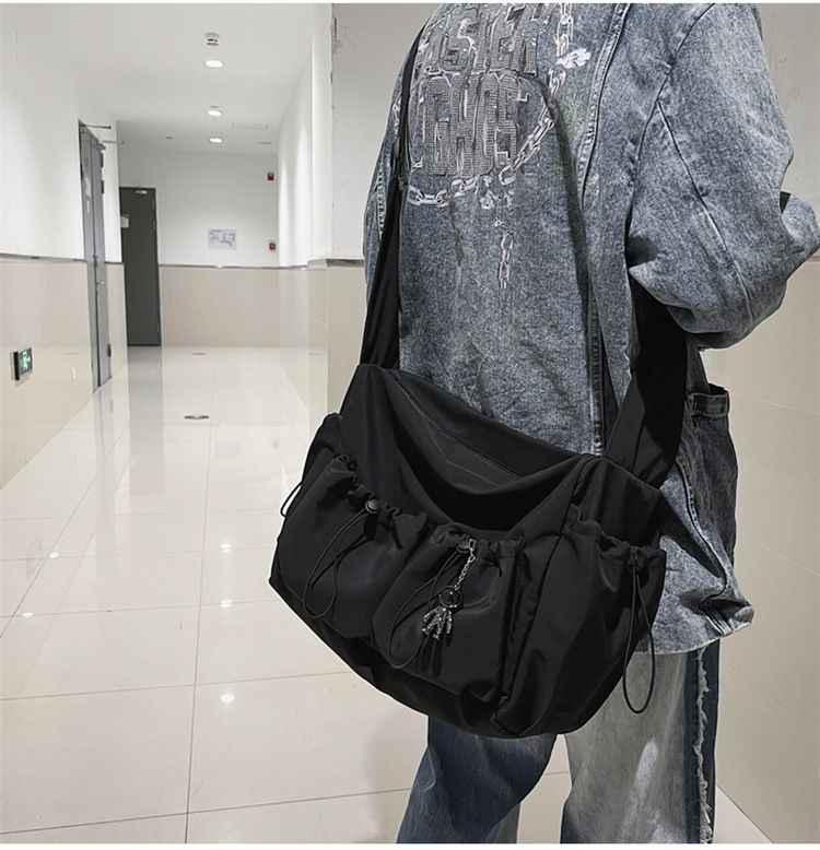 Nylon Messenger Bag