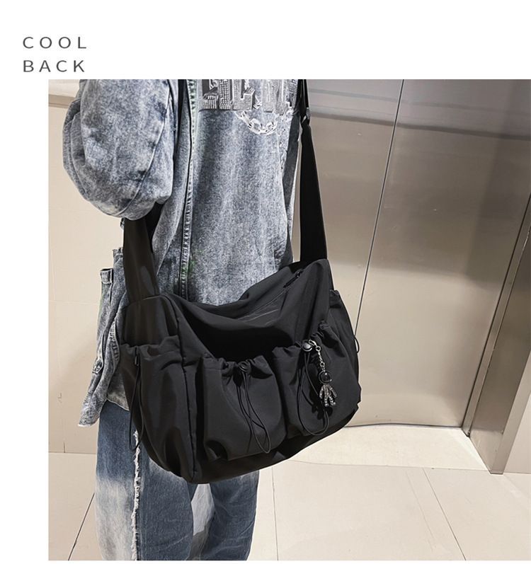 Nylon Messenger Bag