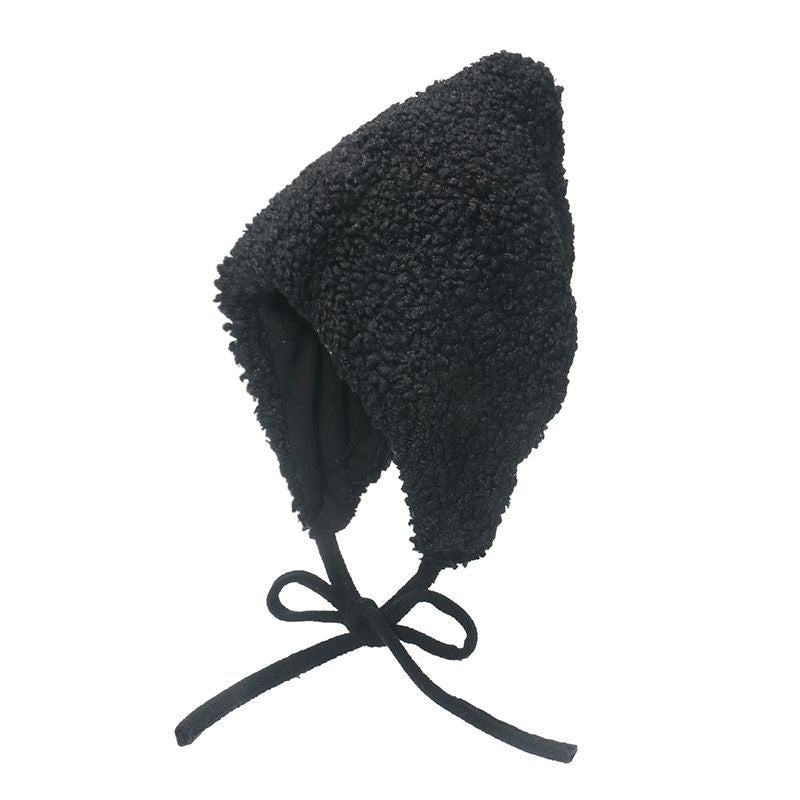 Sample Faux Shearling Bonnet Hat