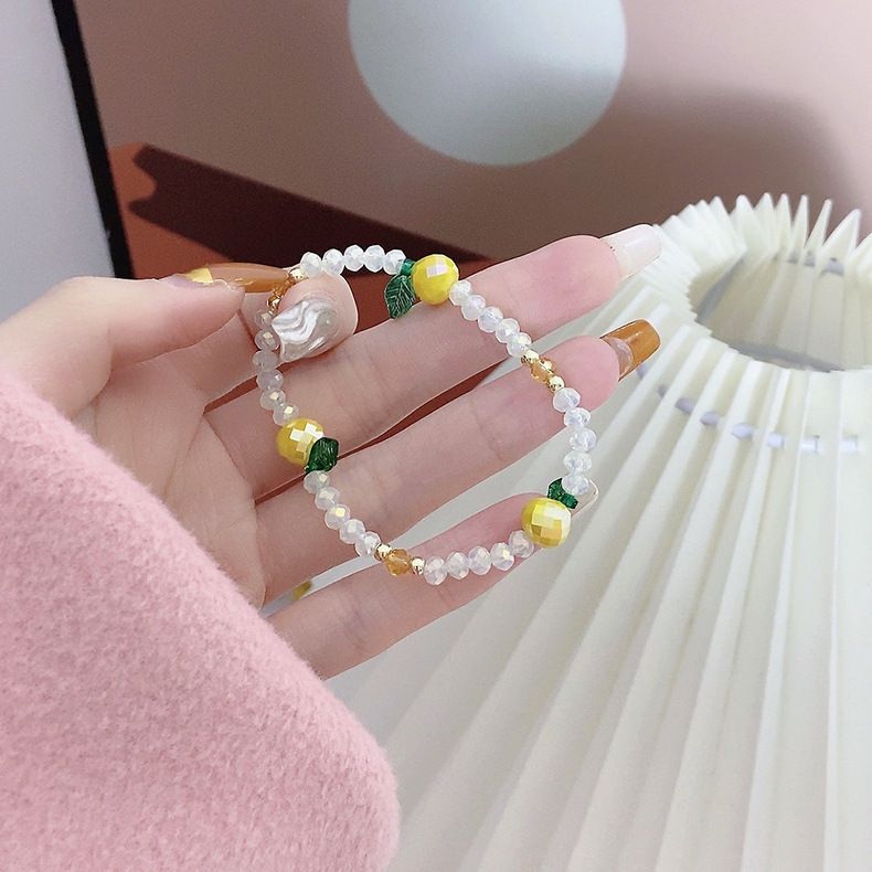 Sample Fruit Faux Crystal Bracelet