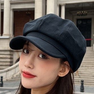 Cap Plain Newsboy