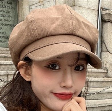 Cap Plain Newsboy