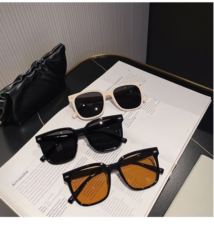 Resin Square Sunglasses