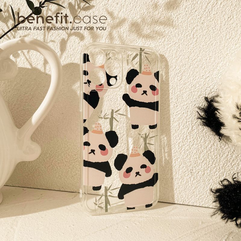 Sample Panda Transparent Phone Case
