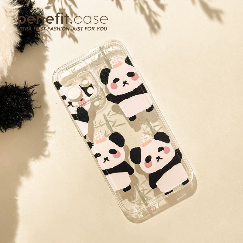 Sample Panda Transparent Phone Case