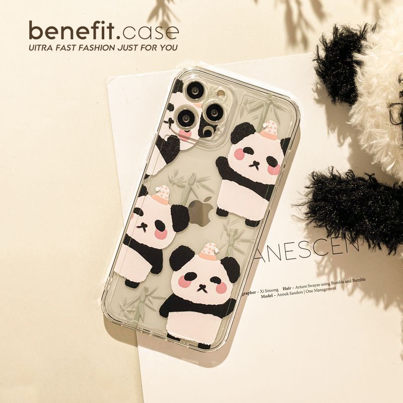 Sample Panda Transparent Phone Case