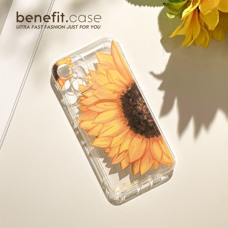 Sample Sunflower Transparent Phone Case