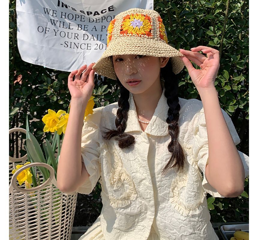 Sample Woven Bucket Hat