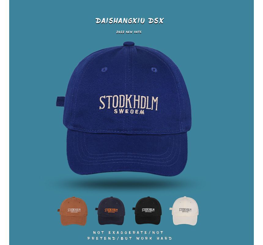 Sample Lettering Hat