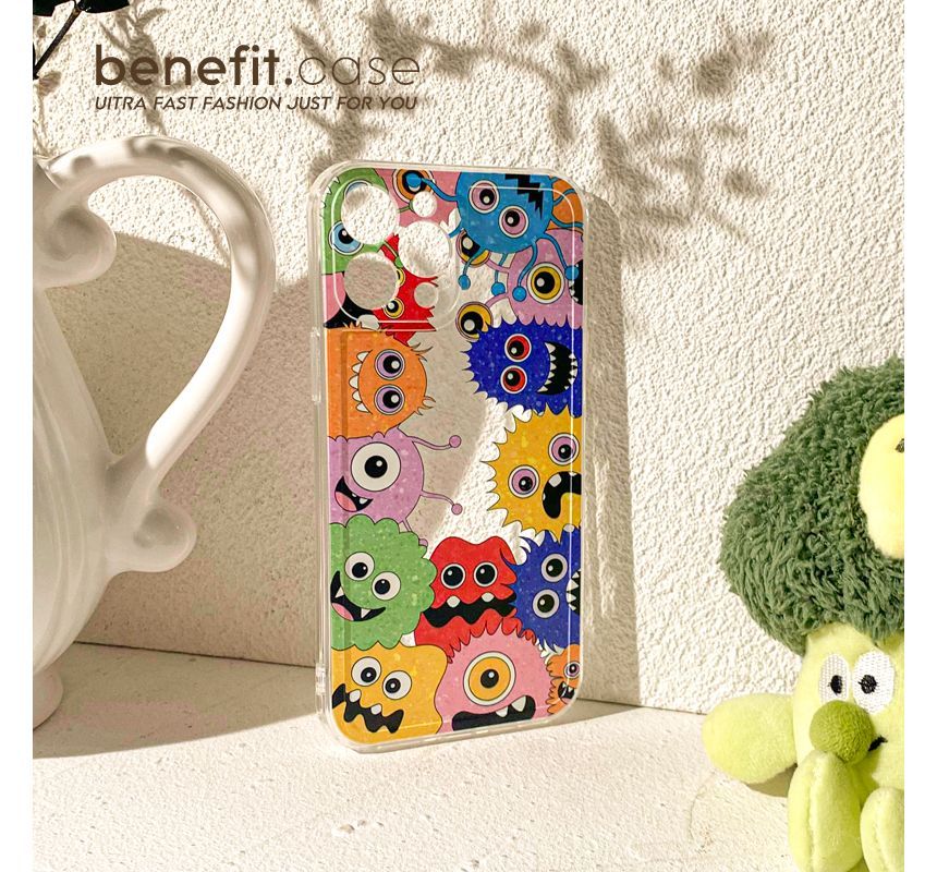 Sample Monster Transparent Phone Case