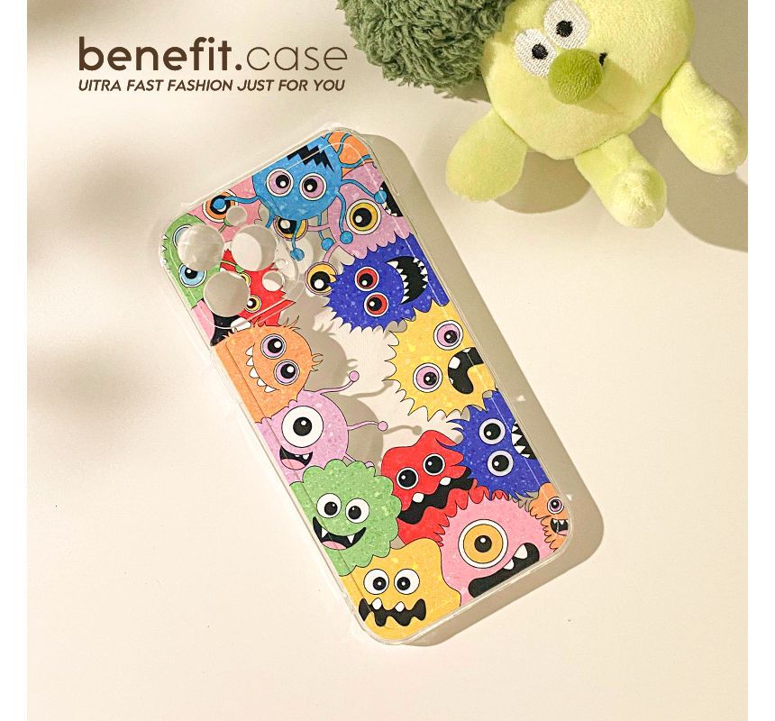 Sample Monster Transparent Phone Case