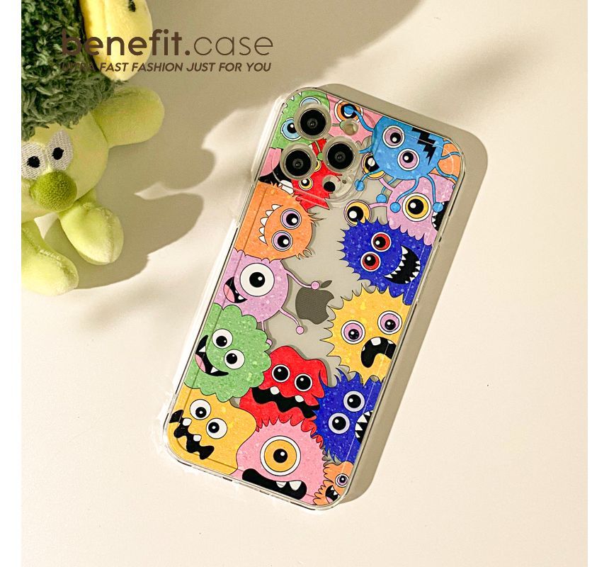 Sample Monster Transparent Phone Case