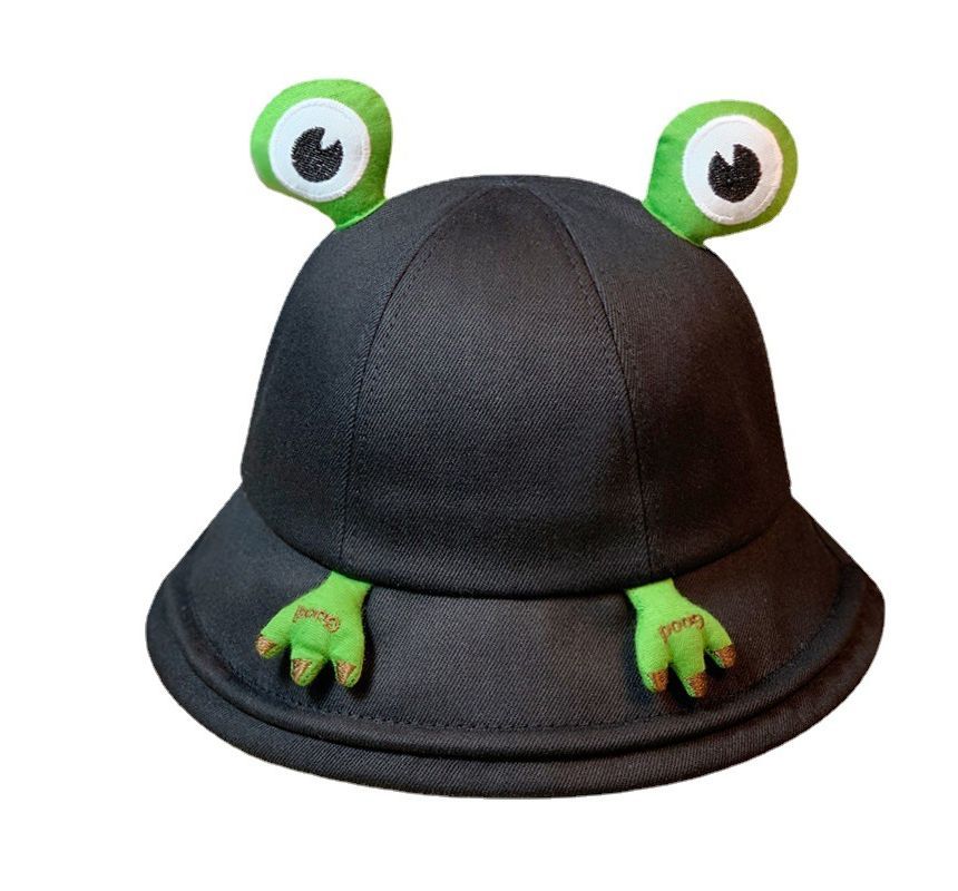 Sample Frog Detail Bucket Hat