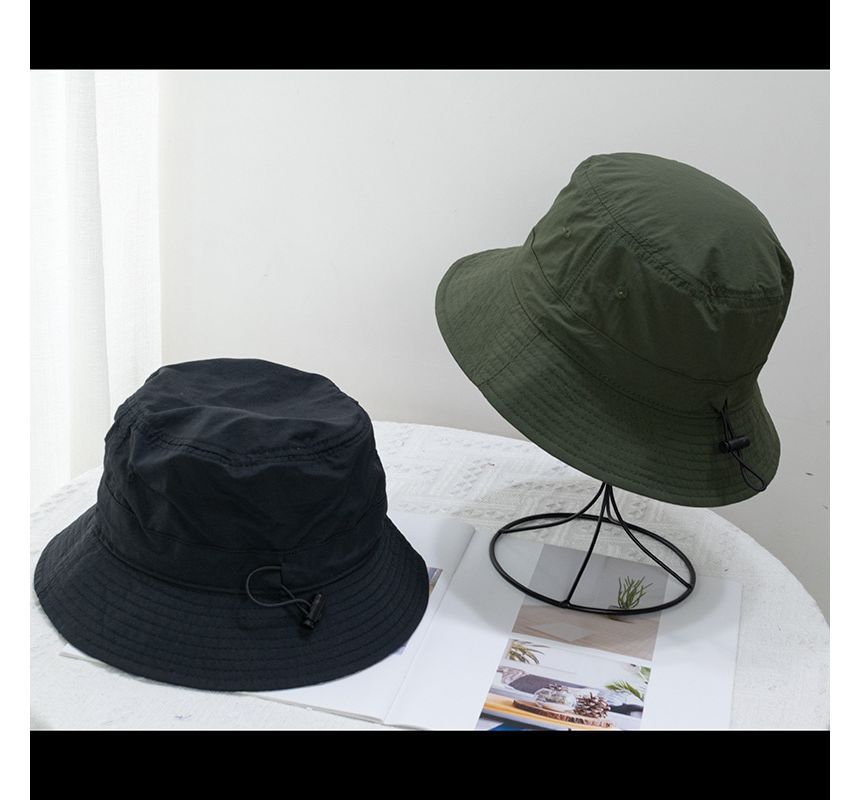 Sample Drawstring Bucket Hat