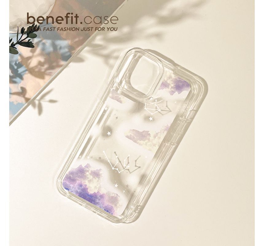 Sample Cloud Transparent Phone Case