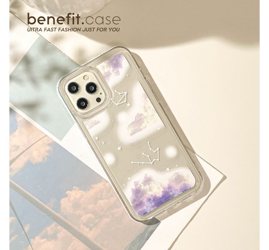 Sample Cloud Transparent Phone Case