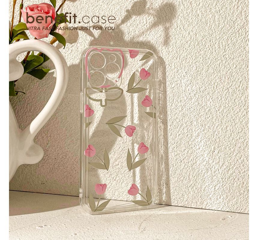 Sample Tulip Transparent Phone Case