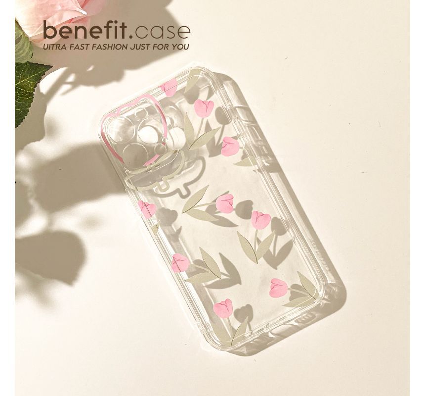 Sample Tulip Transparent Phone Case