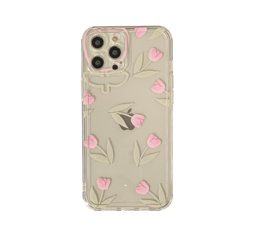 Sample Tulip Transparent Phone Case