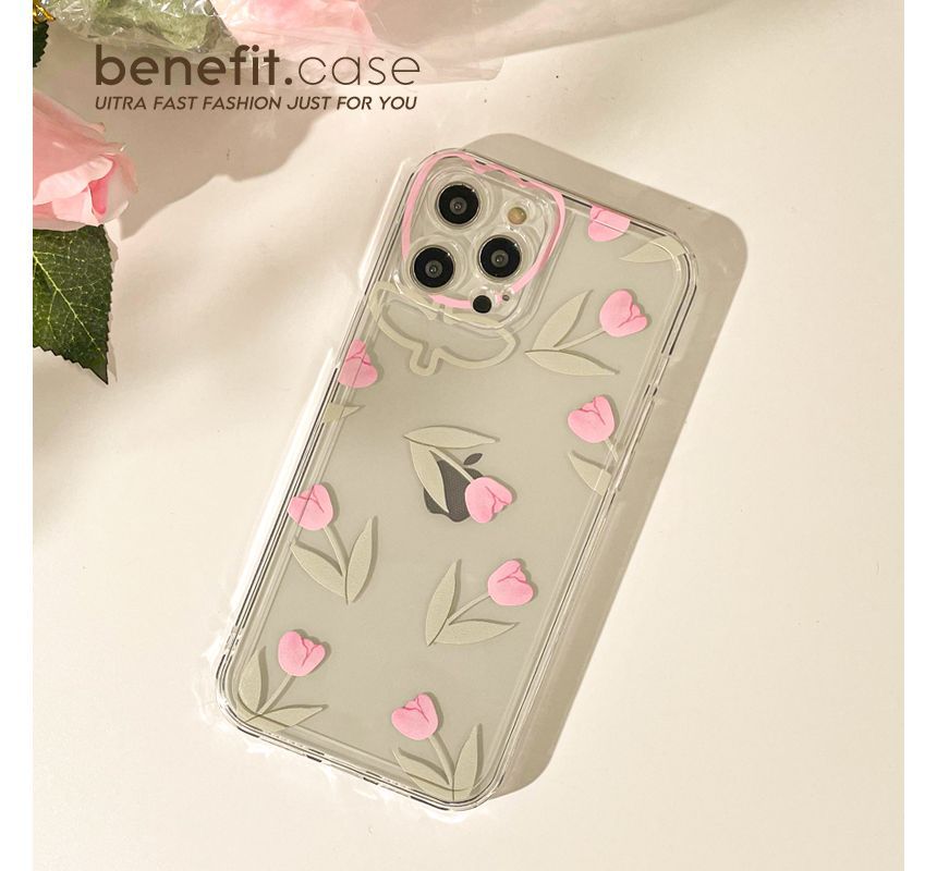 Sample Tulip Transparent Phone Case
