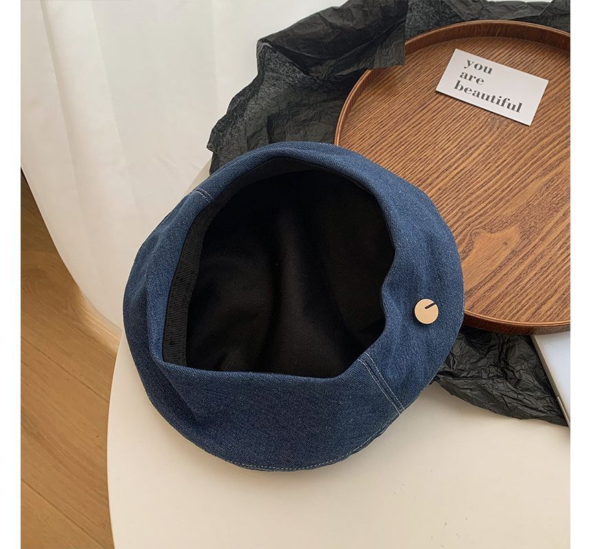 Sample Denim Beret