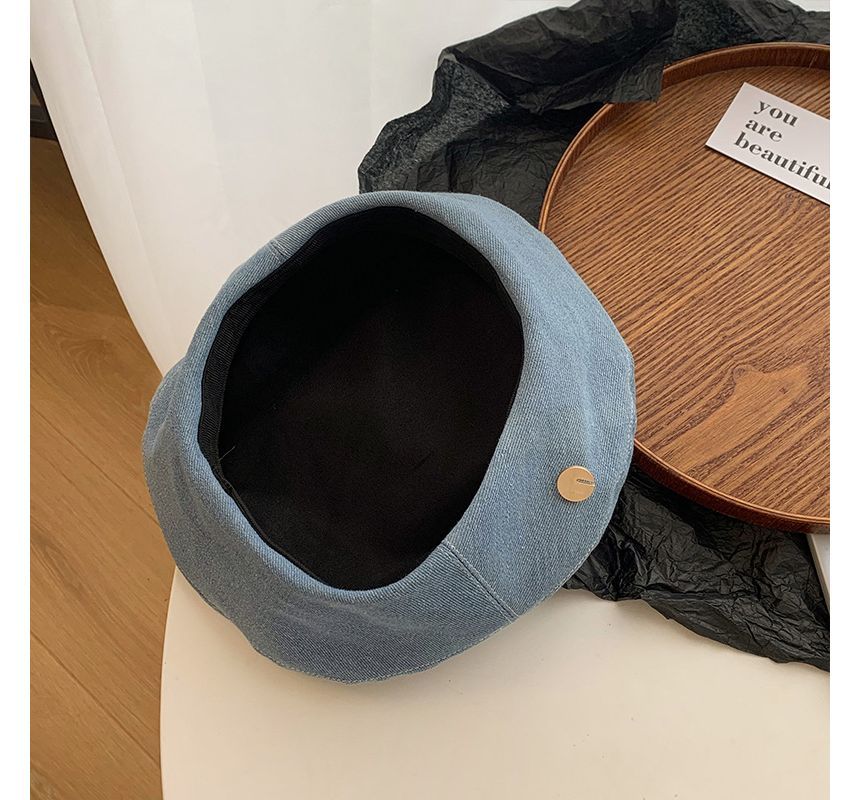 Sample Denim Beret