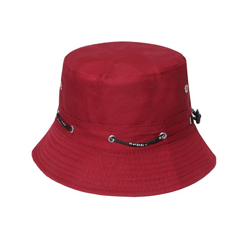 Sample Plain / Camouflage Print Bucket Hat
