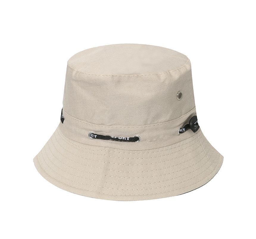 Sample Plain / Camouflage Print Bucket Hat