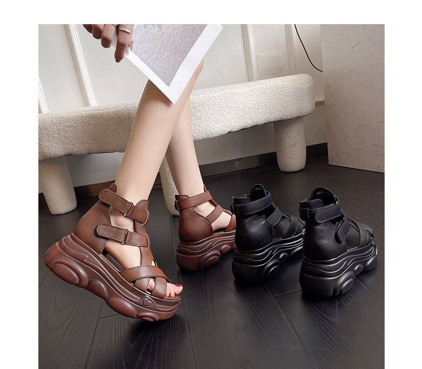 Platform Gladiator Sandals