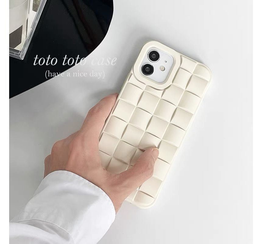 Sample Faux Woven Phone Case