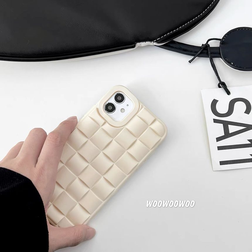 Sample Faux Woven Phone Case