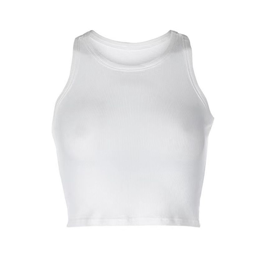 Tank Top Plain Cropped