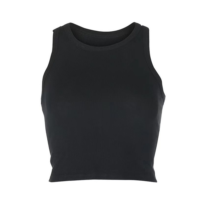 Tank Top Plain Cropped