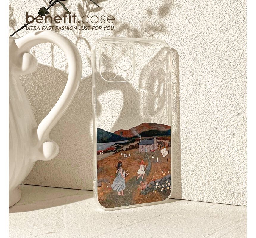 Sample Scenery Transparent Phone Case