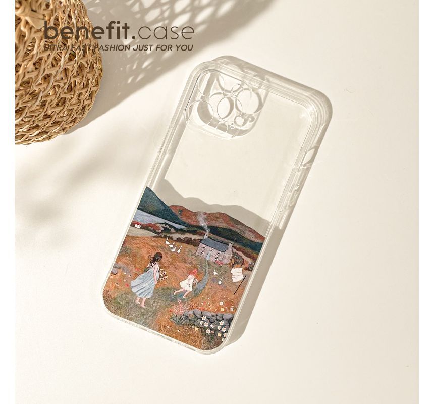 Sample Scenery Transparent Phone Case
