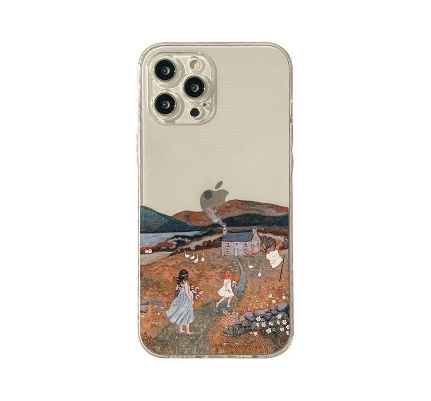 Sample Scenery Transparent Phone Case