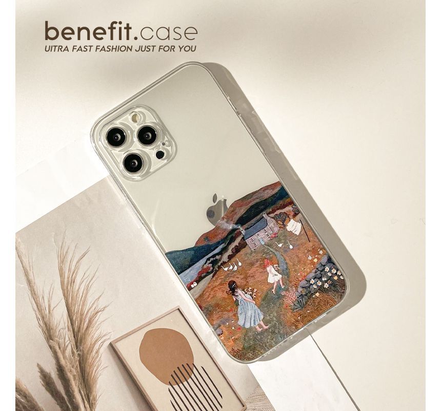 Sample Scenery Transparent Phone Case