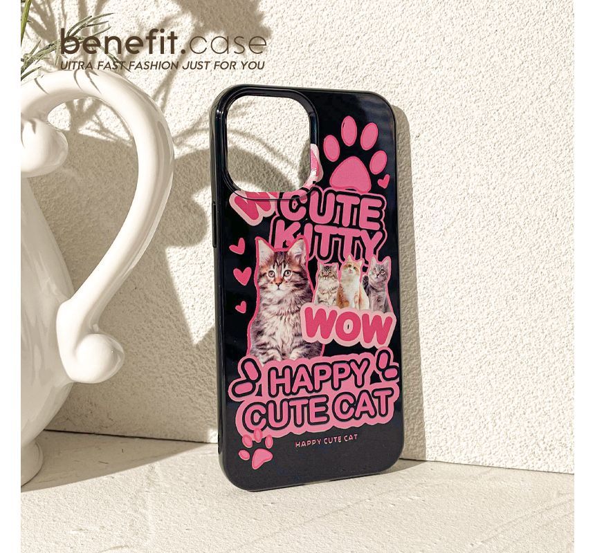 Sample Cat Lettering Phone Case
