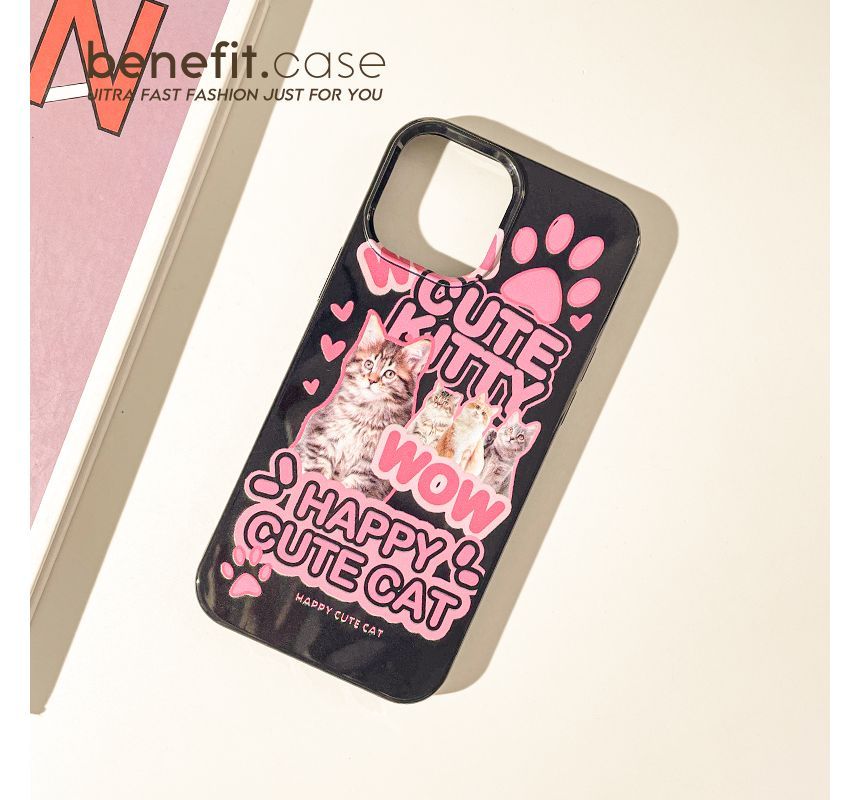 Sample Cat Lettering Phone Case