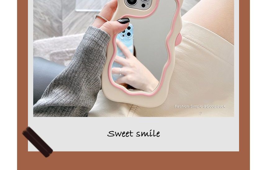 Sample Rabbit Mirrored Phone Case