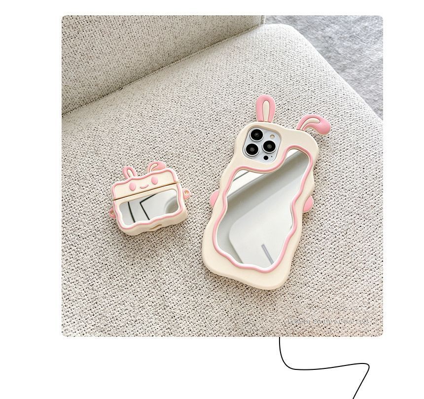 Sample Rabbit Mirrored Phone Case