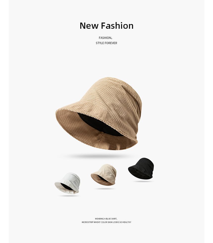 Sample Plain Waffle Bucket Hat