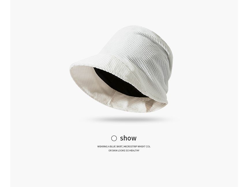 Sample Plain Waffle Bucket Hat