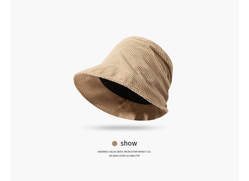 Sample Plain Waffle Bucket Hat